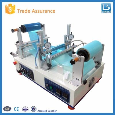 Máy cán màng phủ keo nóng chảy liên tục để làm mẫu