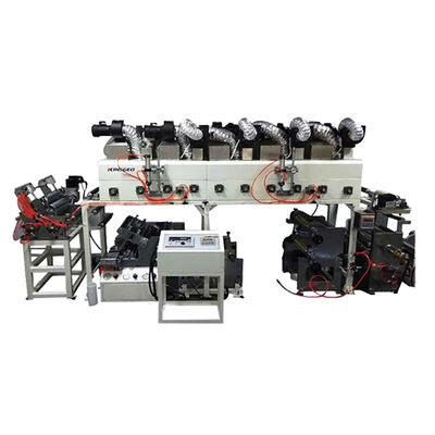 Máy bọc giấy dính điện nóng nóng và UV với máy bơm và động cơ Bao bì gỗ và nhựa chính xác cao