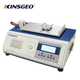 Hiển thị kỹ thuật số Tấm phim nhựa tĩnh Hệ số ma sát Tester với đường cong